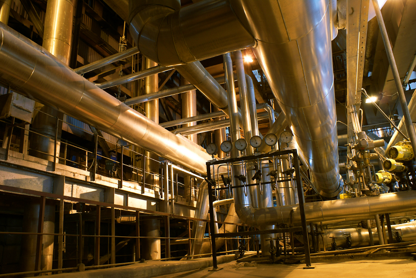 Equipos y piping industrial